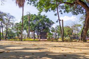 Bolivar place in Barinas in Venezuela