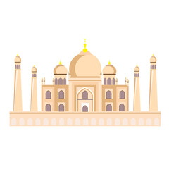 taj mahal or taj mahotsav illustration design suitable for indian taj mahotsav events