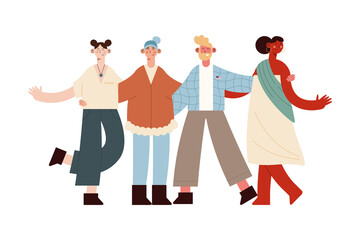 people cartoons design