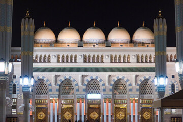 Mohammed Mosque Medina Prophets Mosque Saudi Arabia 