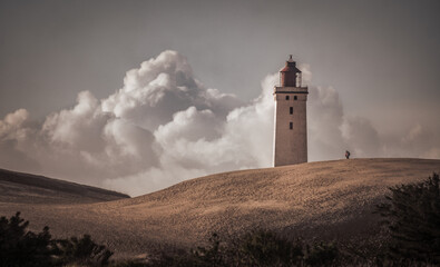 Rubjerg Knude Fyr Leuchtturm in Dänemark 