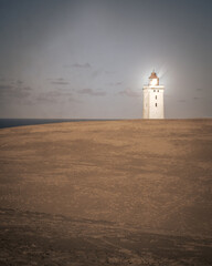 Rubjerg Knude Fyr Leuchtturm in Dänemark 