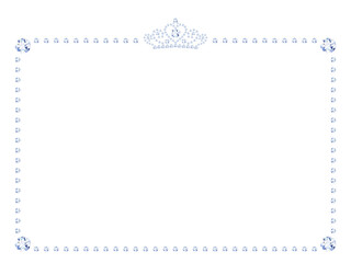 ティアラが付いたダイヤモンドのフレーム