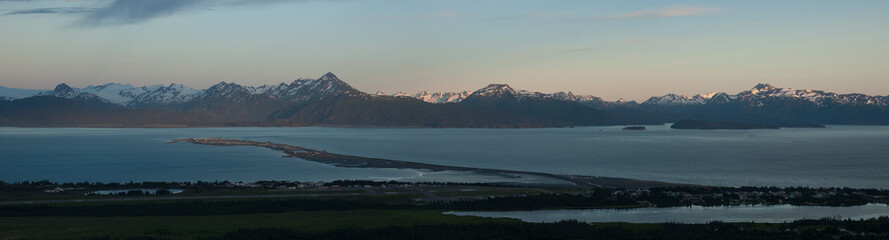 Homer, Alaska panorama