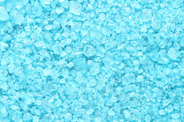 Fototapeta na wymiar sea salt blue coarse background