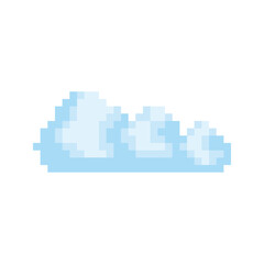 pixelated cloud design