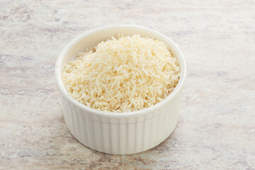 Natural organic coconut shredded powder