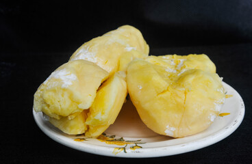 fermented cassava served in a plate