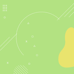 post social media green colour backgrounds 08