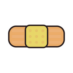 yellow band aid