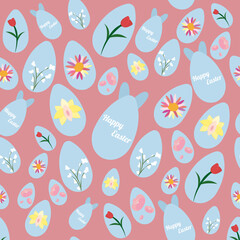 easter seamless pattern