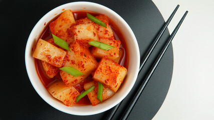 Korean Cuisine Diced Radish Kimchi