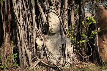 Pallava sculpture image of Hindu deity