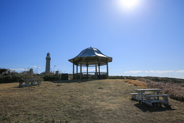 Fototapeta premium 山口県下関市 角島灯台公園