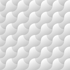Neutral Seamless Wavy Pattern. Vector Tileable background.