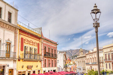 Guanajuato, Mexico, Historical center, HDR Image