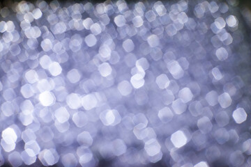Bokeh lights christmas background.