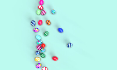  sfondo, uova di pasqua, pasqua