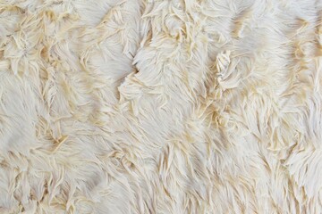 Beautiful abstract close-up beige fur texture background