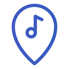 music shop gradient icon
