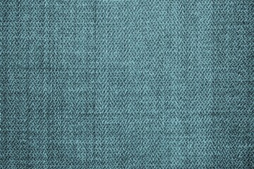 Fototapeta na wymiar worn jeans texture of turquoise color