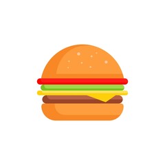 Burger vector design illustration