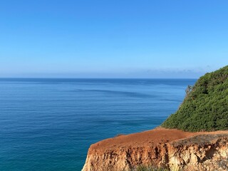 Meditation on the cliff