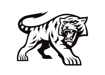 Fototapeta na wymiar Tiger Vector logo