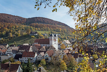 Stadt Wiesensteig im Landkreis Göppingen, Baden-Württemberg