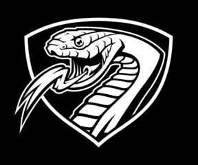 Obraz premium Snake Mascot logo