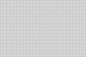 Lace geometric ornament background (seamless pattern) black color on white background with round shape