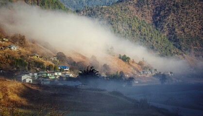 cloudy valley 