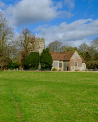 Fototapeta na wymiar St Peter's Church in Soberton, Hampshire, UK