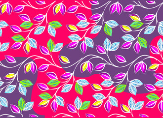 Vector EPS 10 - Leaf pattern