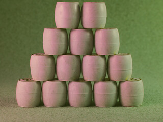 barrel pyramid, steps and stages, order and structure, lotto game