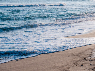 south korea in the east sea waves
