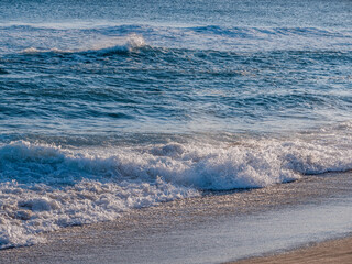 south korea in the east sea waves