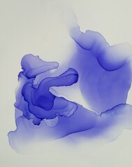 violet purple very pery panton liquid alcohol ink on white background wallpaper texture stain