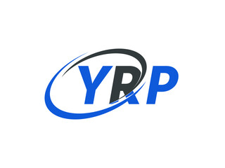 Obraz premium YRP letter creative modern elegant swoosh logo design
