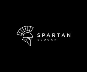 Spartan logo icon design template