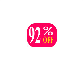 78 offer tag discount vector icon stamp
