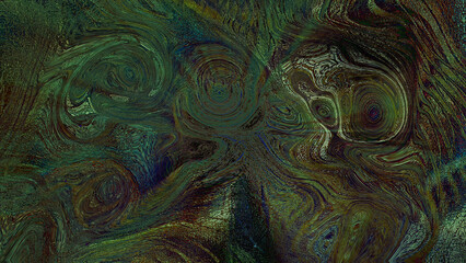 Abstract texture of green-brown marble background.
