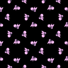 Magnolia seamless pattern. Romantic flower background.