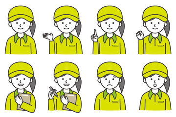 人 シャツ ポロシャツ 襟 帽子 AI 素材 イラスト ベクター