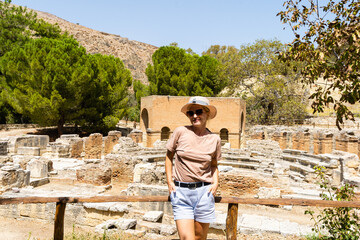 Ruins of the Temple of Apollo at Gortys, Crete