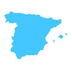 map of spain