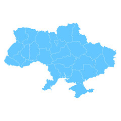 Fototapeta na wymiar map of russia