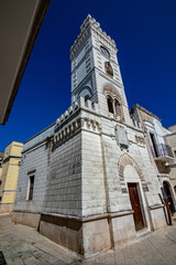 Fototapeta na wymiar Historical center view of Noicattaro Metropolitan City of Bari, Italy