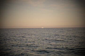 Obraz premium Meer, horisont