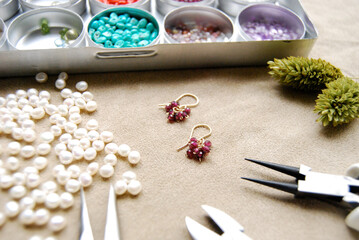 ハンドメイドアクセサリー